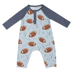 Angel Dear Long Sleeves Raglan Romper Footballs