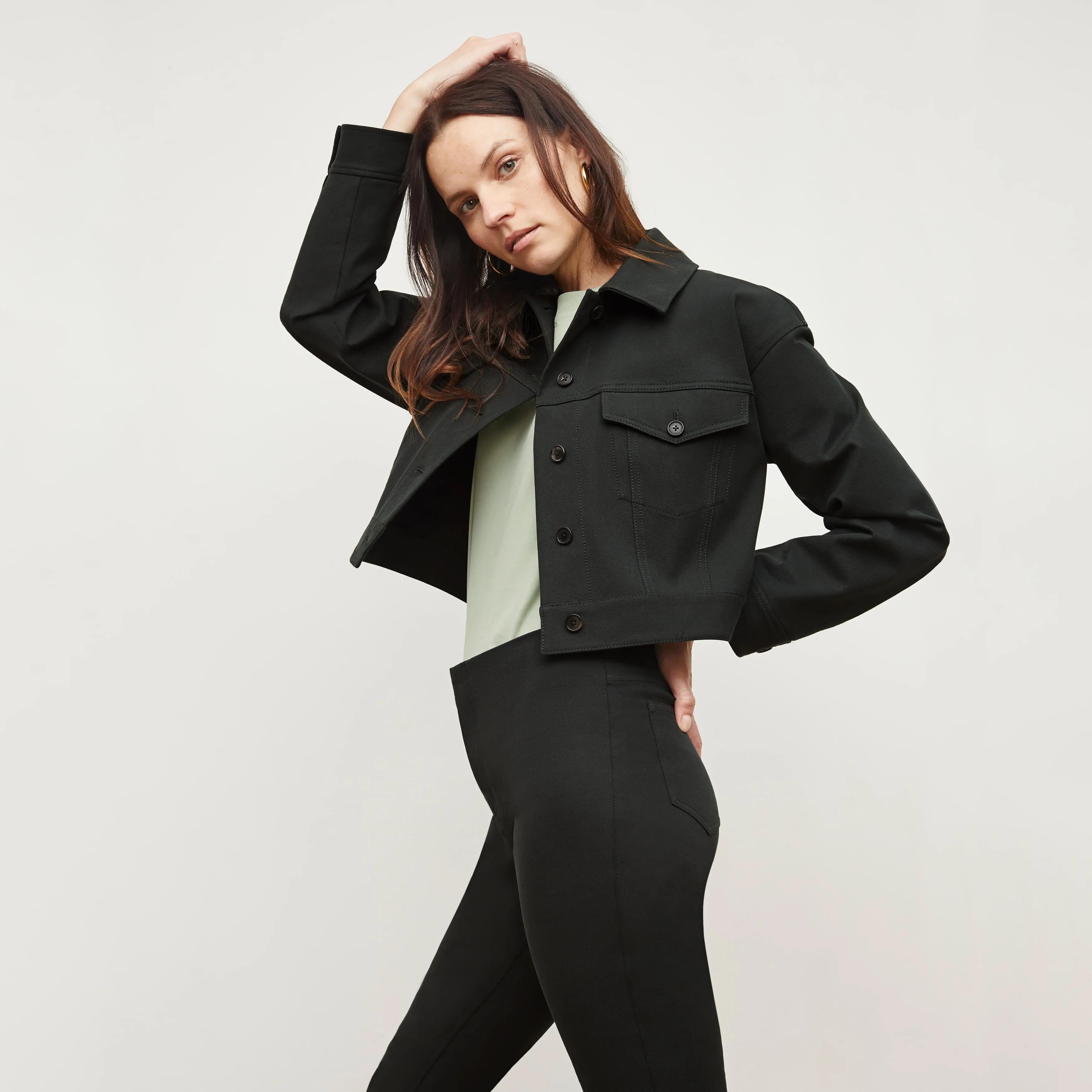 Anna Jacket - Better Than Denim :: Hemlock