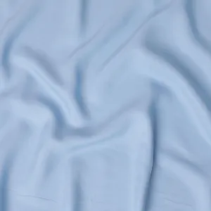 Baby blue Plain Premium pure linen fabric 60Lea-D15881