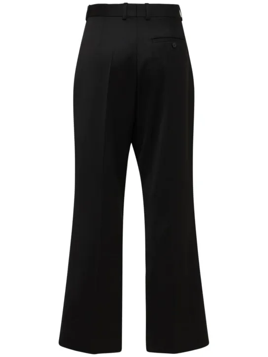 Balenciaga   Cropped wool pants 