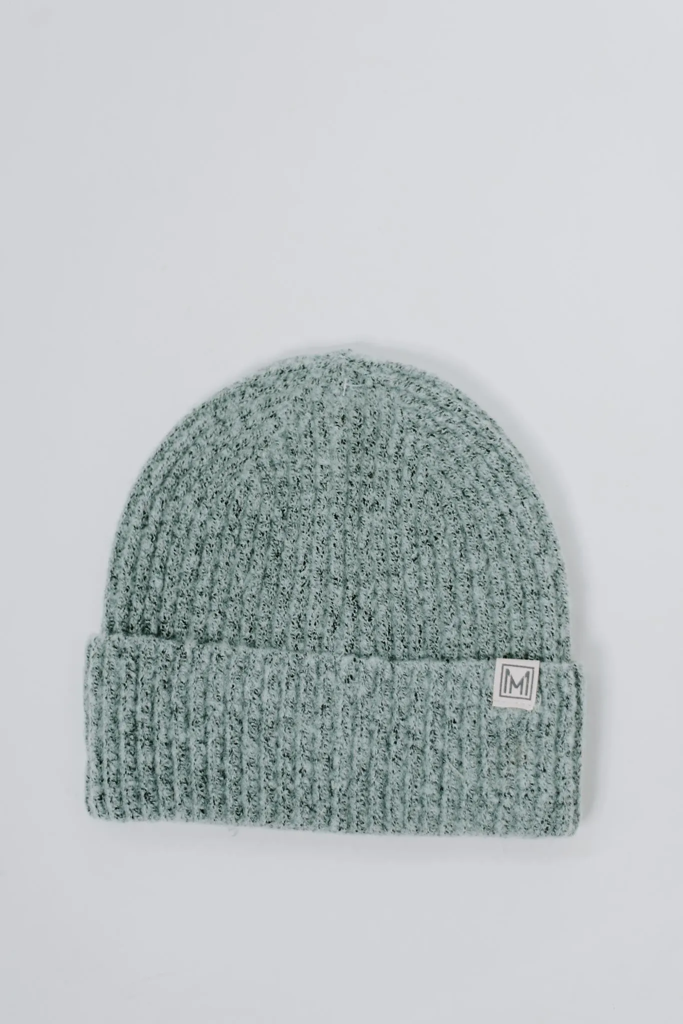 Basic Ribbed Knit Soft Beanie