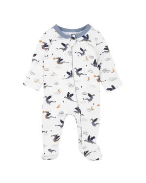 Bebe Nino LS Zip Onesie