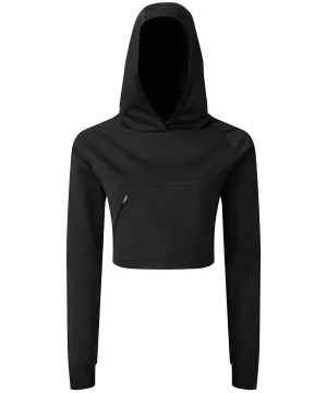 Black - Women's TriDri® cropped jacket