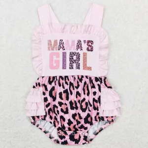 Boutique Infant Baby Rompers Mama`s Girl Romper SR0596