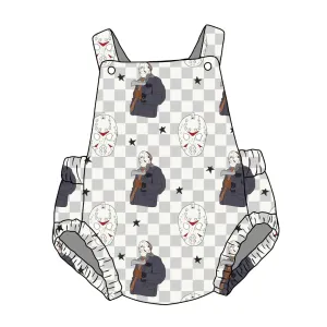 Checkered Lake Boy Unisex Baby Romper