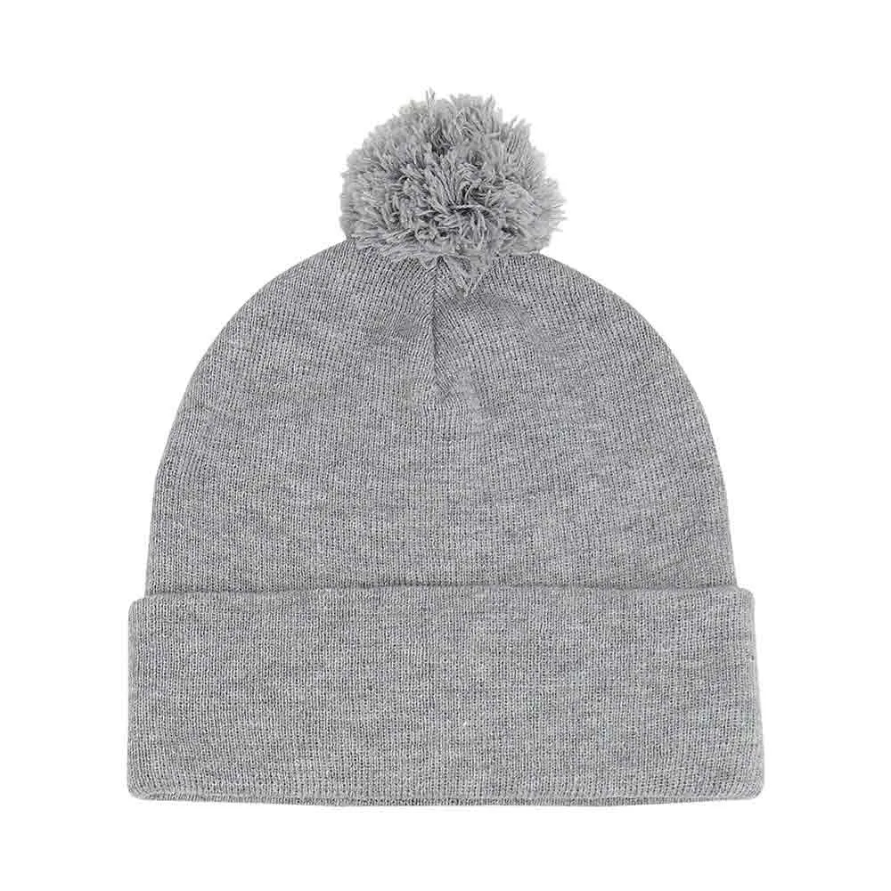 Cuffed Pom Beanie