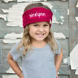 Embroidered Kids Head Wrap