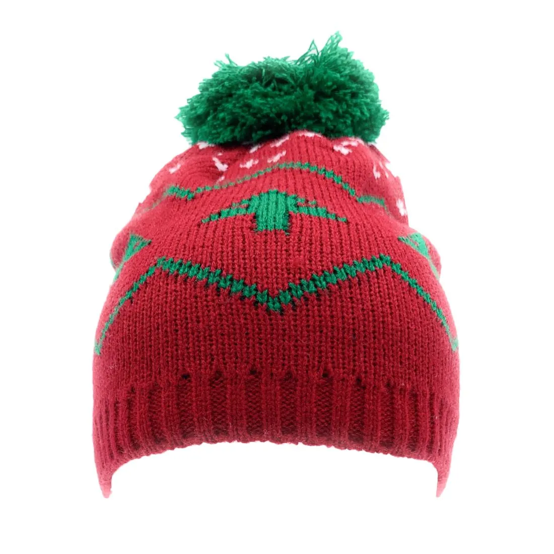 Empire Cove Winter Holiday Christmas Beanie with Yarn Pom Pom Holiday Gifts