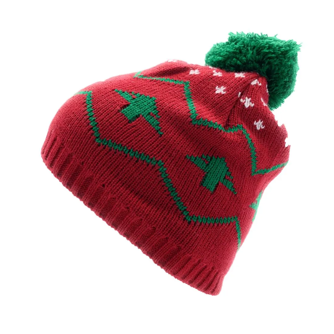 Empire Cove Winter Holiday Christmas Beanie with Yarn Pom Pom Holiday Gifts