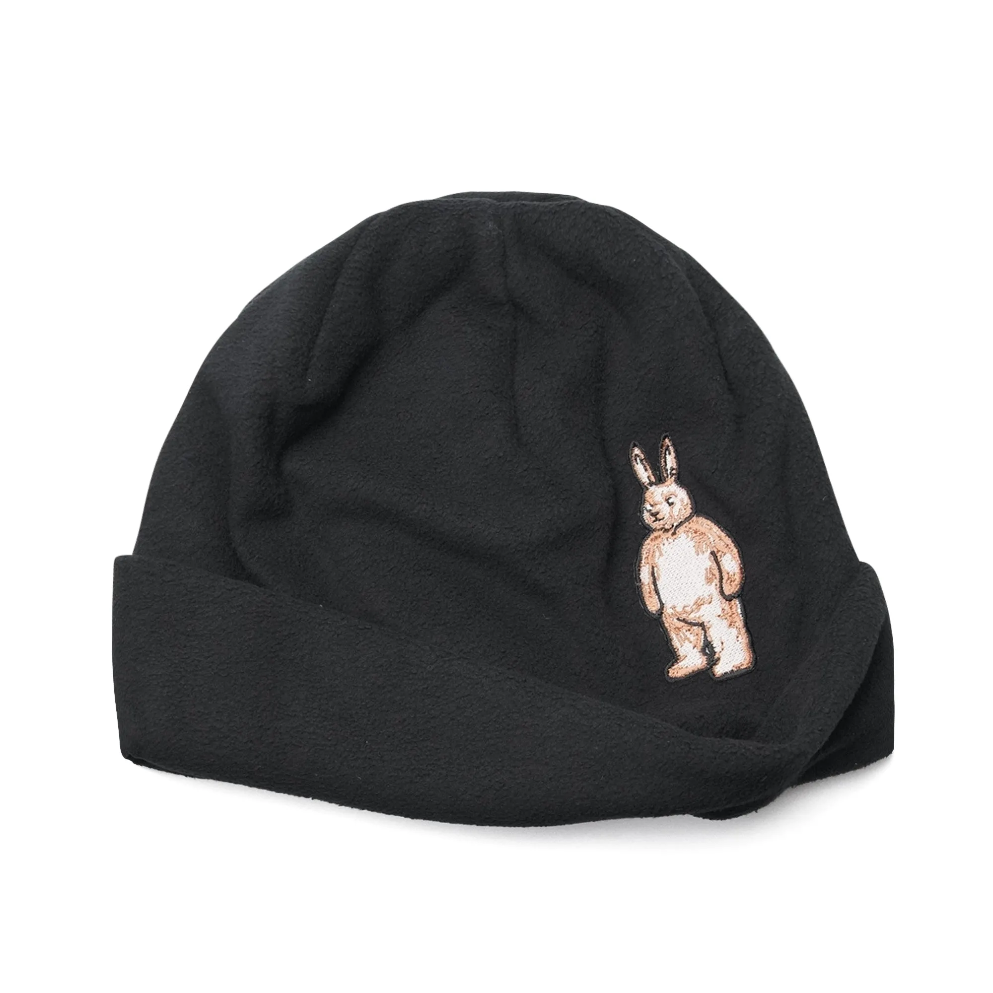 HIDE BEARRABBIT BEANIE BLACK