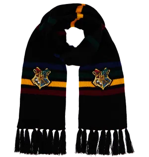 Hogwarts School Crest Knitted Scarf