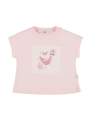 Il Gufo   Embroidered cotton jersey t-shirt 