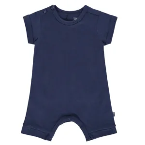 Imps &amp; Elfs Navy Workman Romper