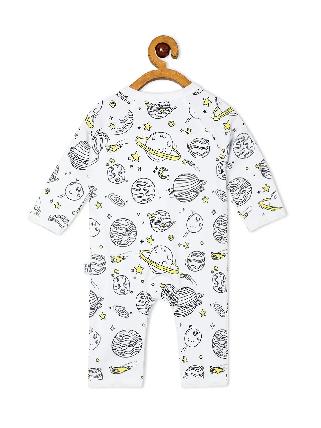 Jabla Style Infant Romper Combo of 2-Planet World-Tour to the Space