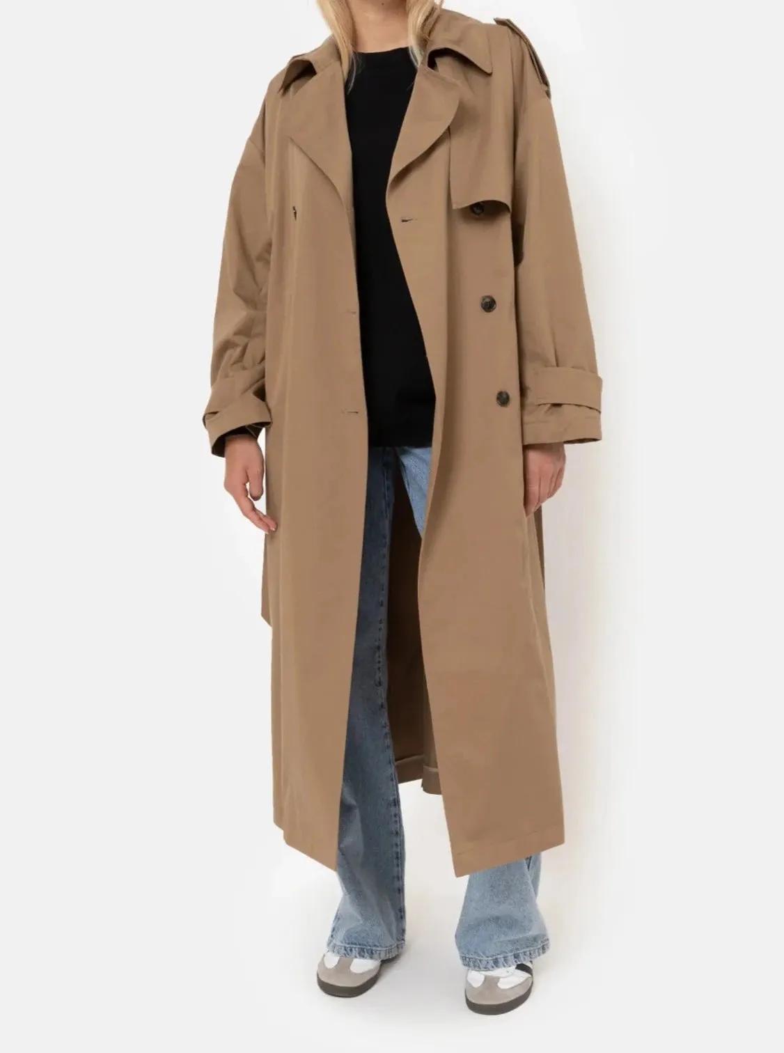 JAMES TRENCH COAT | CAMEL