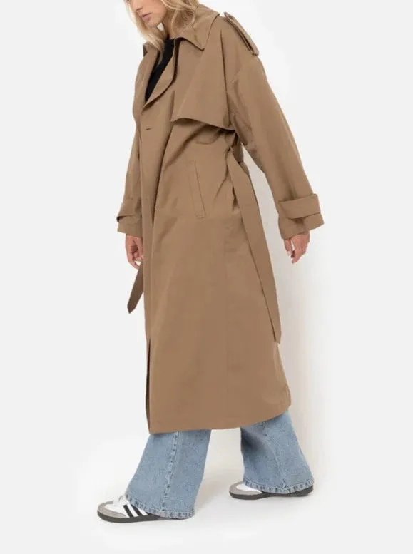 JAMES TRENCH COAT | CAMEL