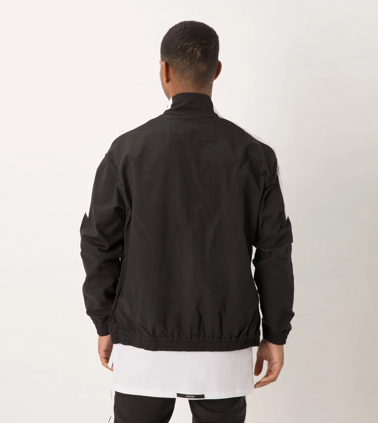 Jumpshot Track Jacket Black/White