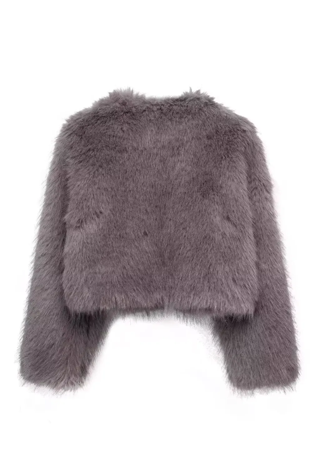 'Karin' Faux Fur Cropped Jacket