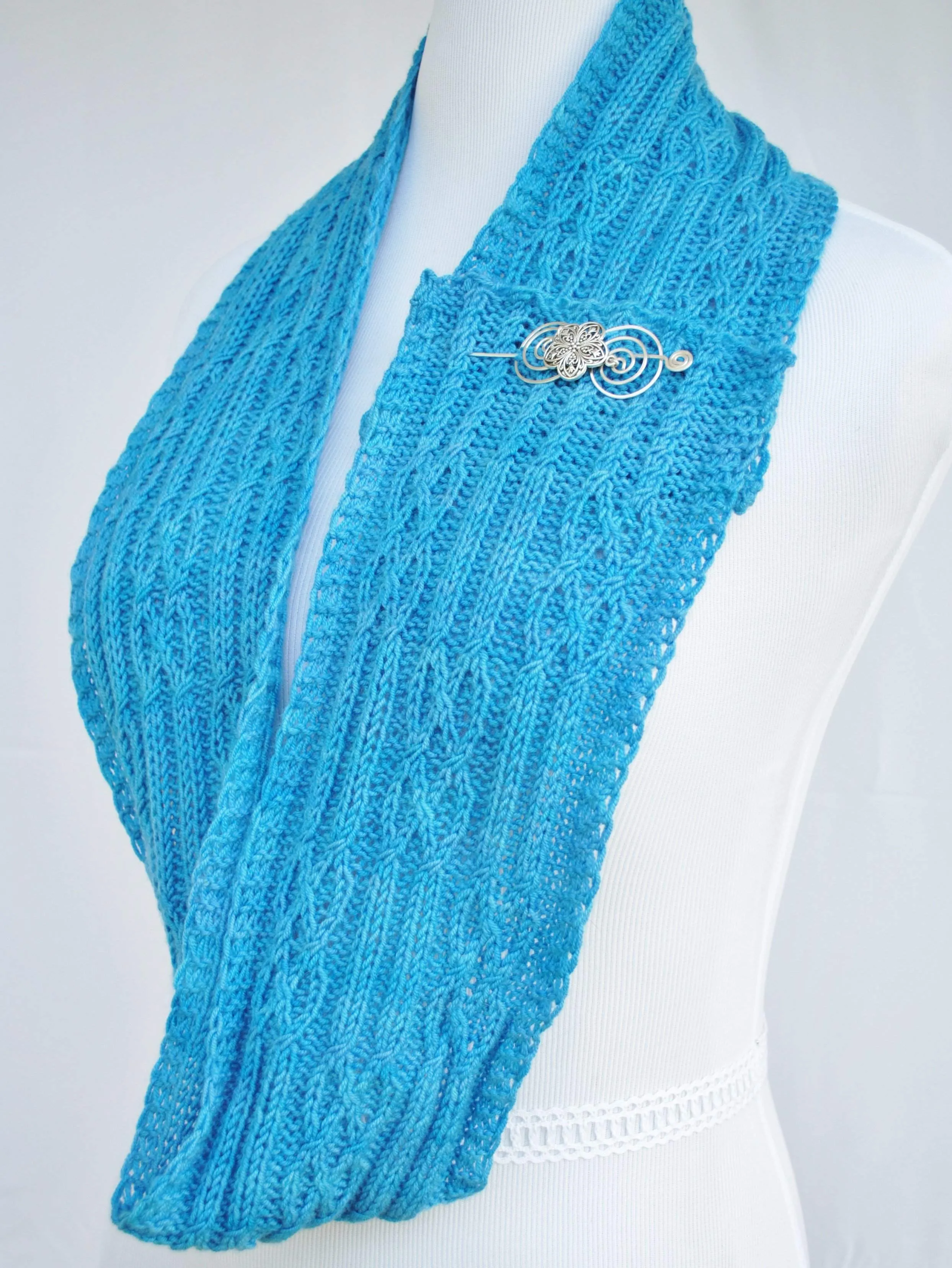 Lavant Knit Scarf Pattern PDF