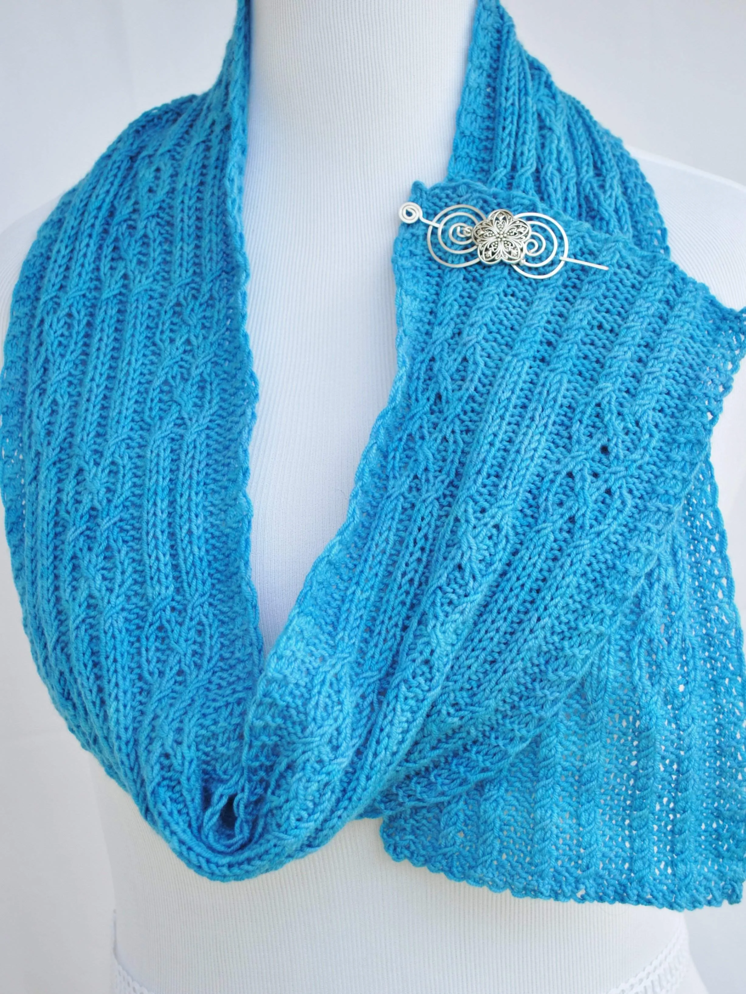 Lavant Knit Scarf Pattern PDF