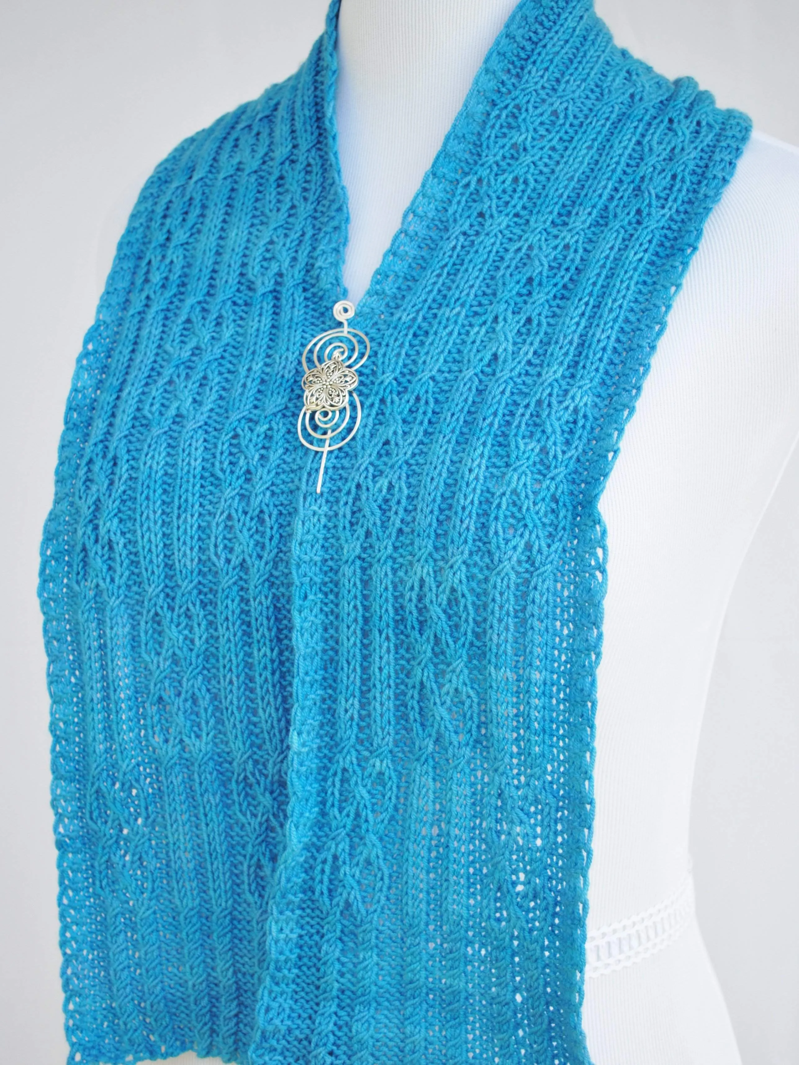 Lavant Knit Scarf Pattern PDF