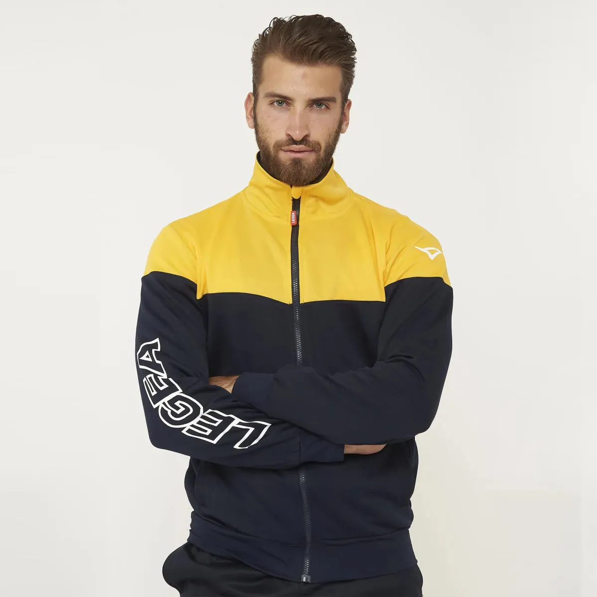 Legea Ontario Jacket Yellow / Navy