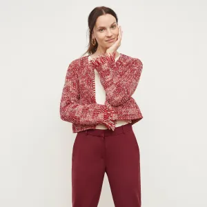 Lilia Jacket - Interweave :: Red Multi