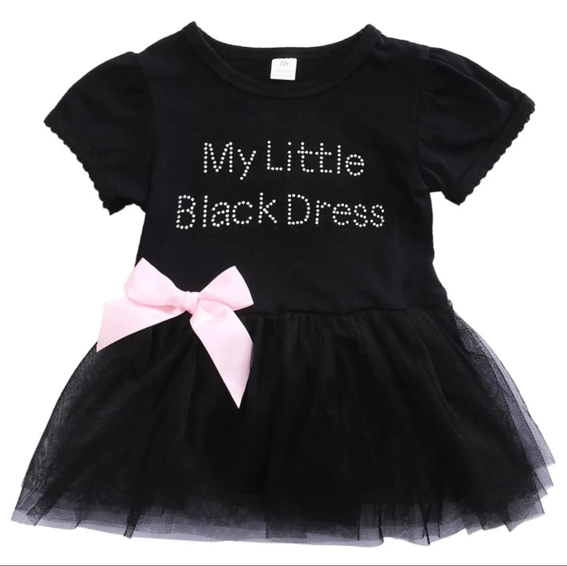 Lottie - Baby LBD Little Black Dress Romper Tutu