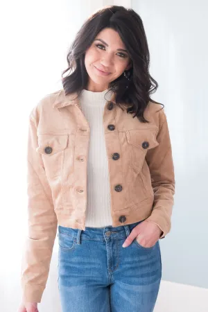 Make A Statement Modest Corduroy Jacket