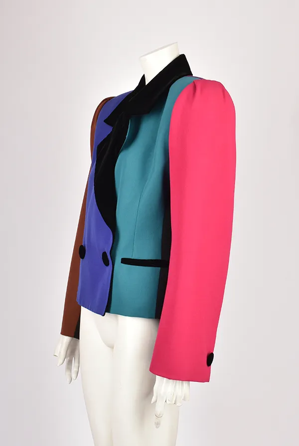 MARC JACOBS A/W 2018 RUNWAY COLOR BLOCK SUIT