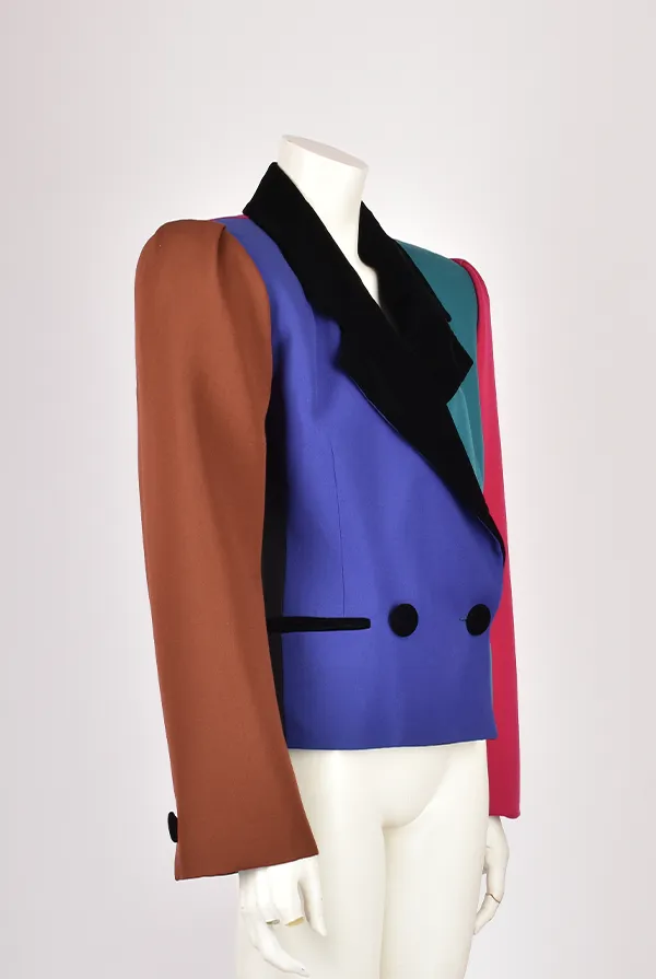 MARC JACOBS A/W 2018 RUNWAY COLOR BLOCK SUIT