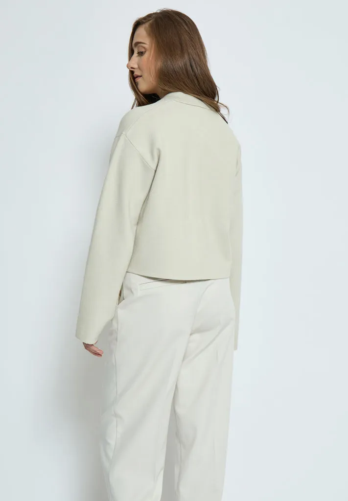 MSTammy Cropped Jacket - Light Birch