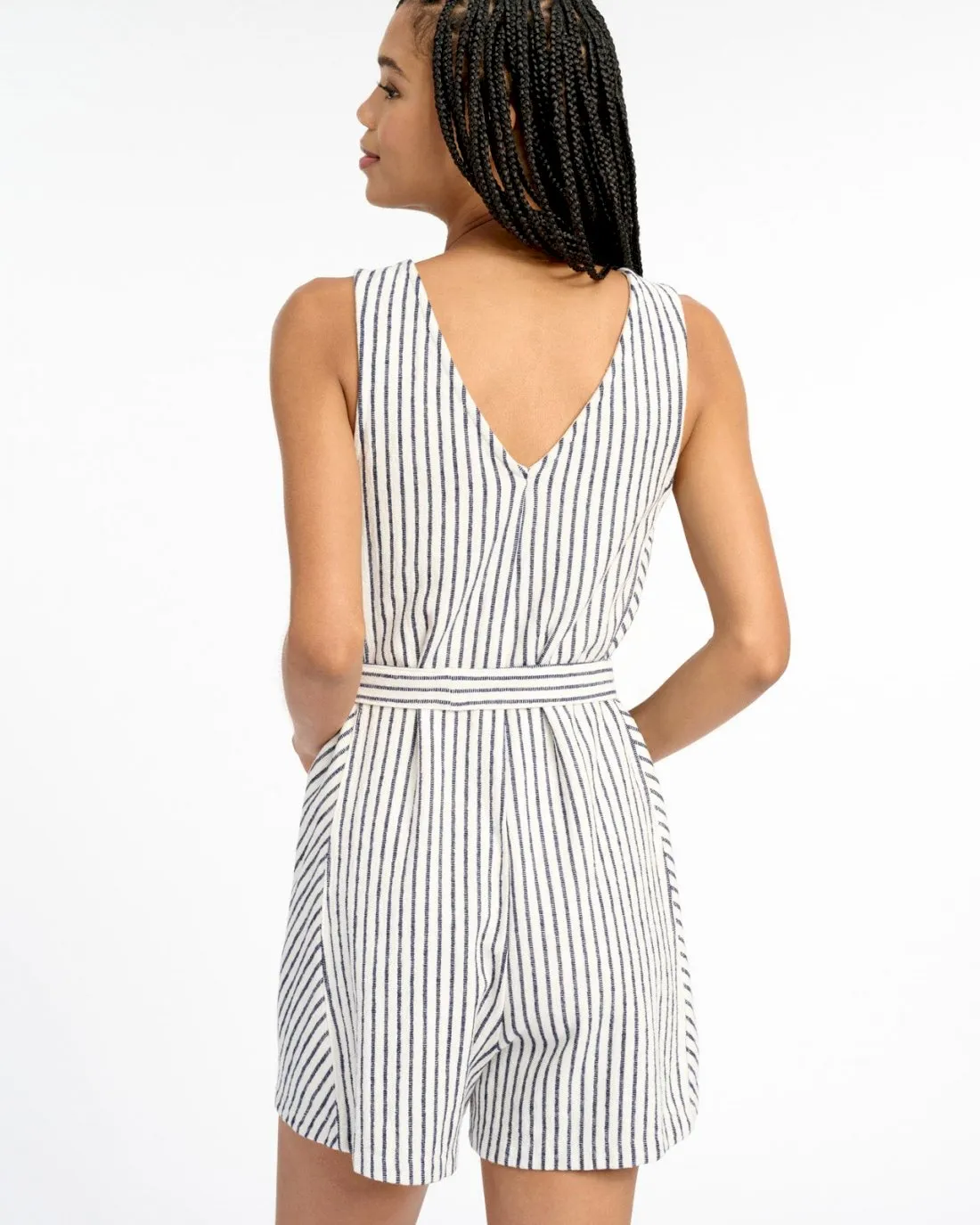 Oasis Stripe Romper