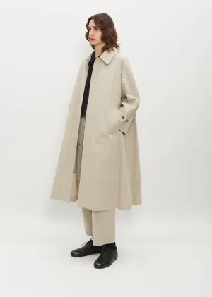 Oversized Wind Slip Soutien Coat