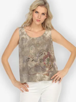 Phoenix Silk Tank