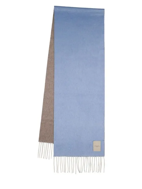 Piacenza Cashmere   Mirror silk &amp; cashmere knit scarf 