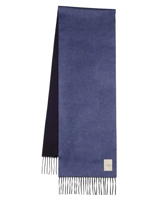 Piacenza Cashmere   Mirror silk &amp; cashmere knit scarf 