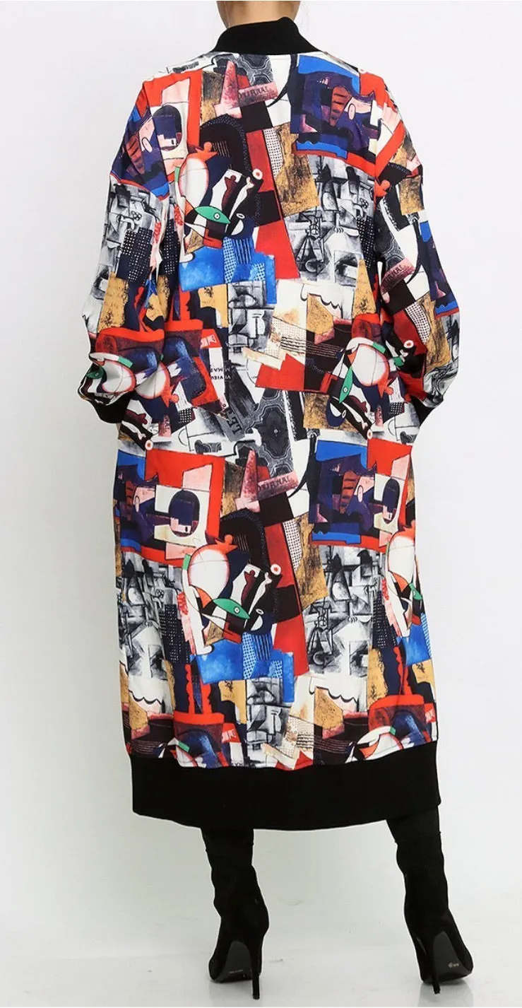 “Picasso” Track Dress