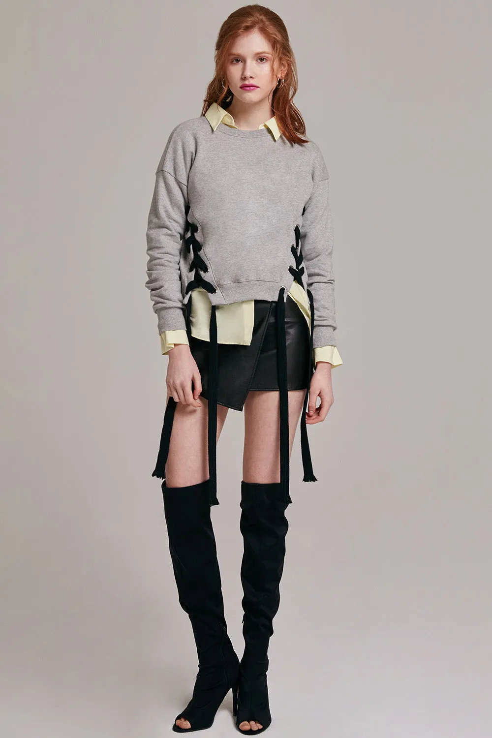 Selma Tie Ribbon Front Sweater