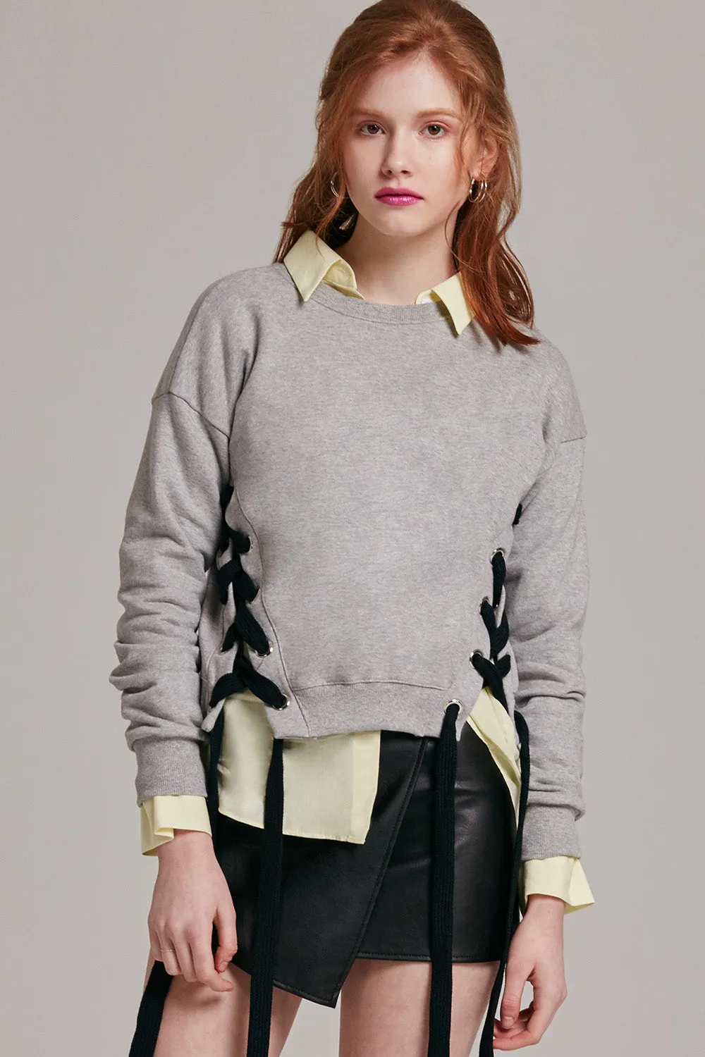 Selma Tie Ribbon Front Sweater