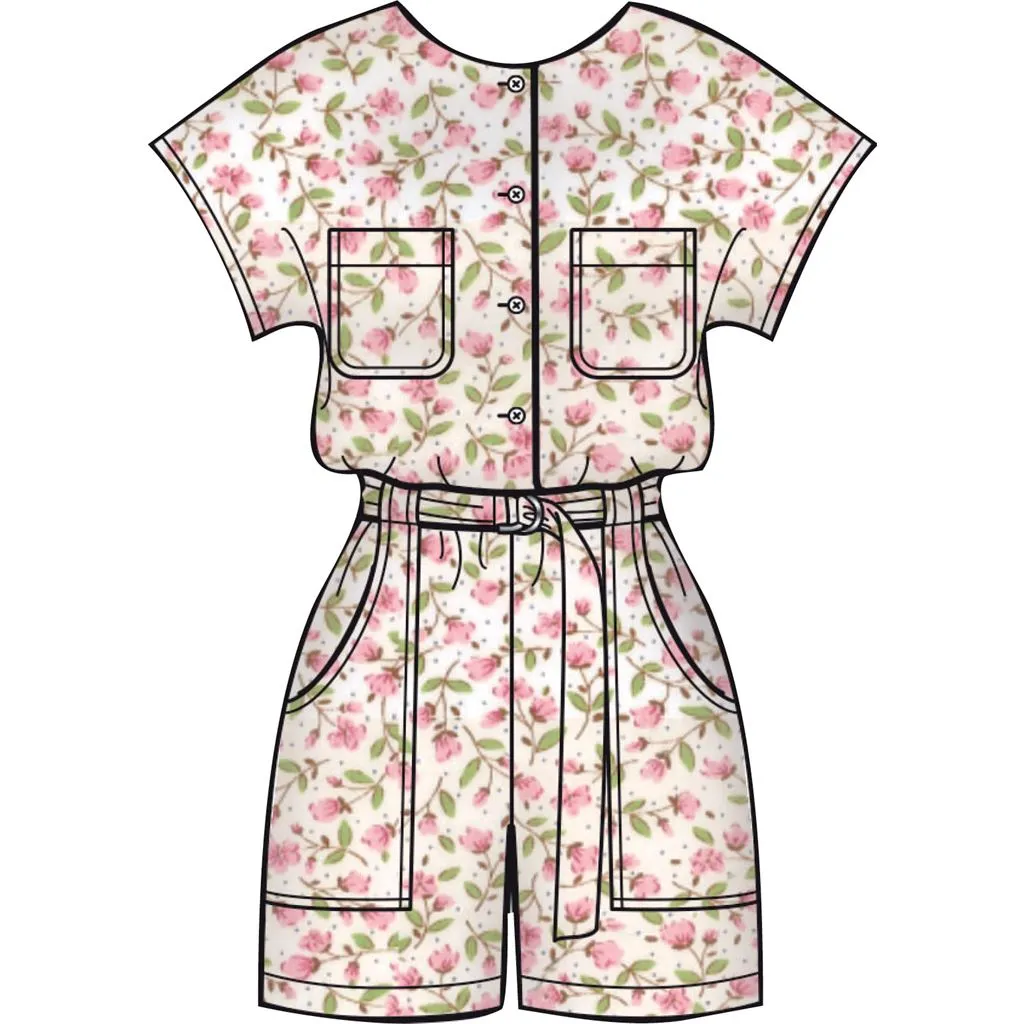 Simplicity Sewing Pattern S8907 Misses' Jumpsuit, Romper, Dresses, and Belt