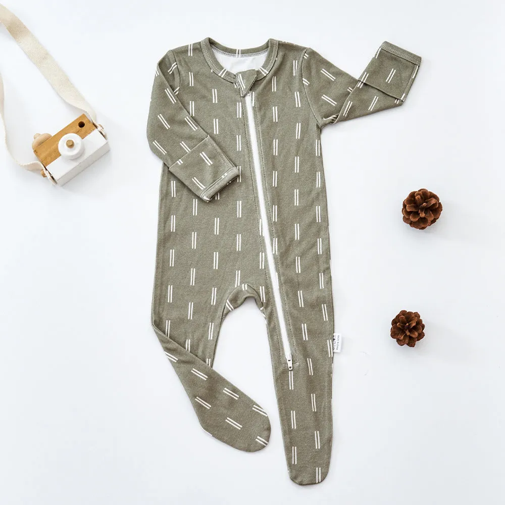 Soft Stretchy Bamboo Cotton Onesie (12 design options)