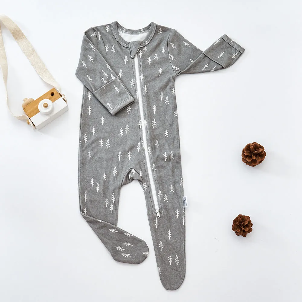 Soft Stretchy Bamboo Cotton Onesie (12 design options)