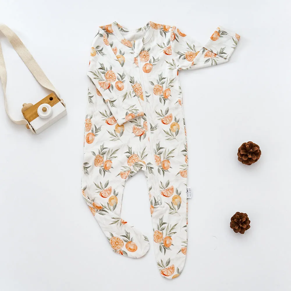 Soft Stretchy Bamboo Cotton Onesie (12 design options)