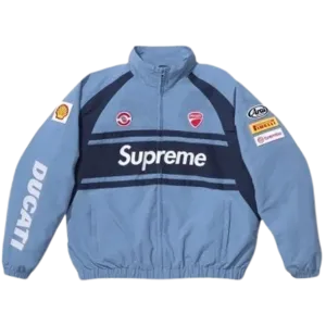 Supreme x Ducati Track Jacket 'Blue'