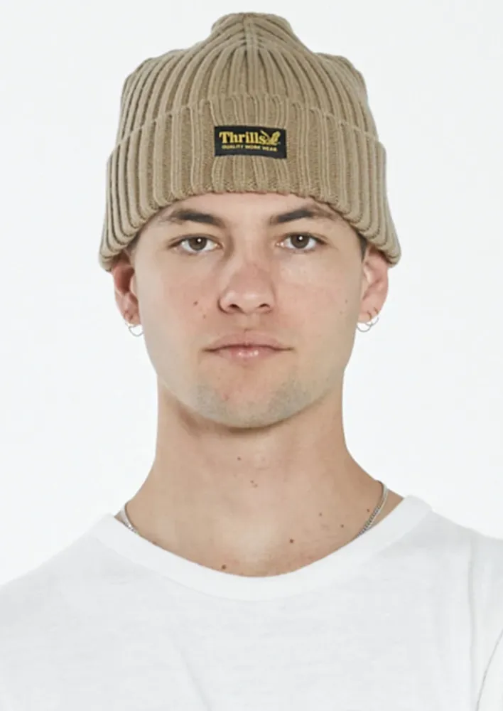 Thrills Union Beanie / Sand