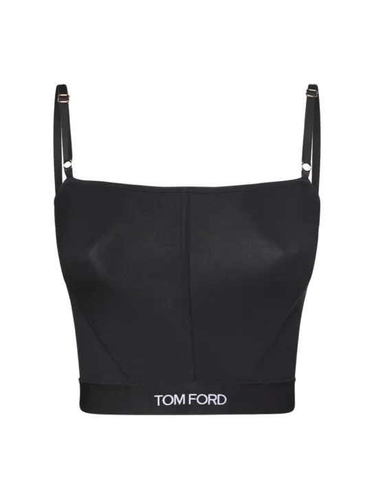 Tom Ford   Cropped tech tank top 