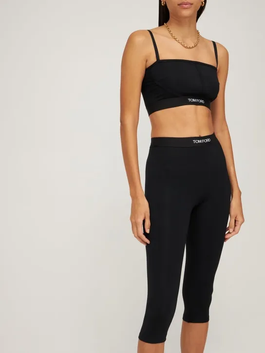 Tom Ford   Cropped tech tank top 