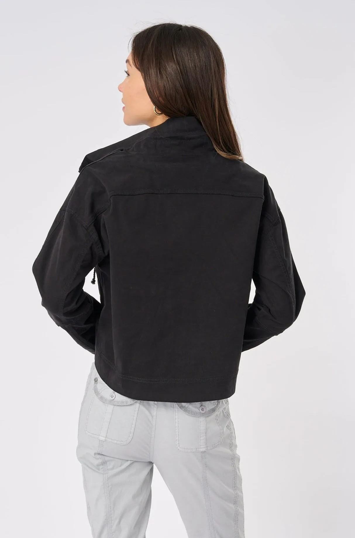 Umi Stretch Cargo Crop Jacket