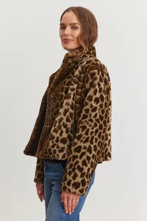 valli faux fur jacket